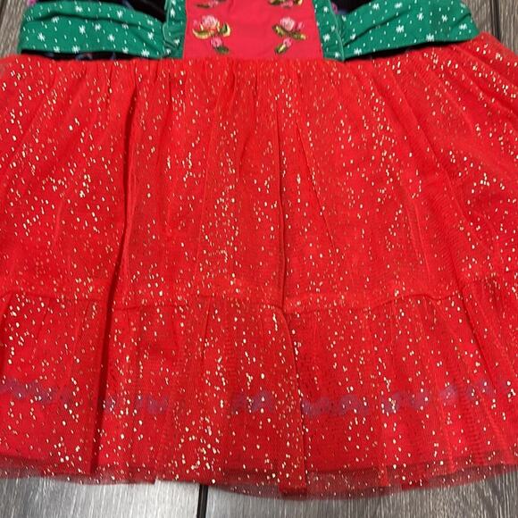 Matilda Jane Floral Glittery Top Little Girls Size 4 - Picture 5 of 9